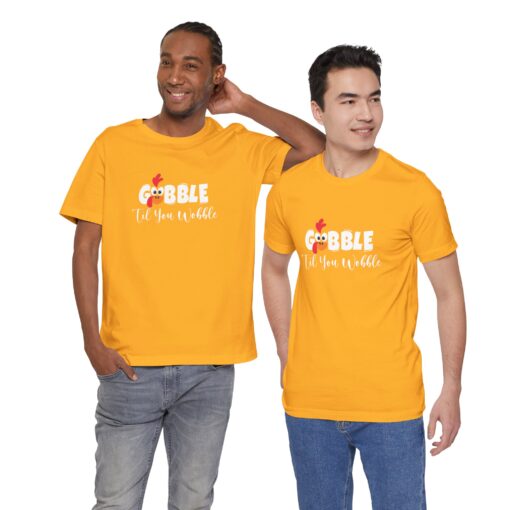 Gobble til You Wobble Thanksgiving Tee - Image 231