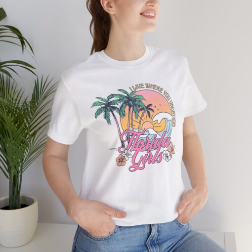 Florida Girls Palm Trees Graphic Tee - Image 24