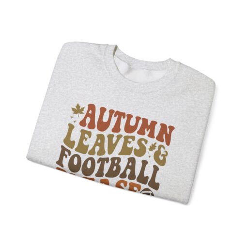 Fall Leaves & Football Sweatshirt - Image 14