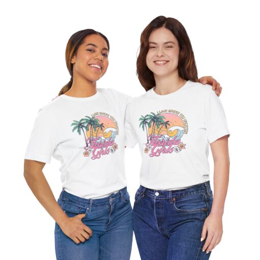 Florida Girls Palm Trees Graphic Tee - Image 27