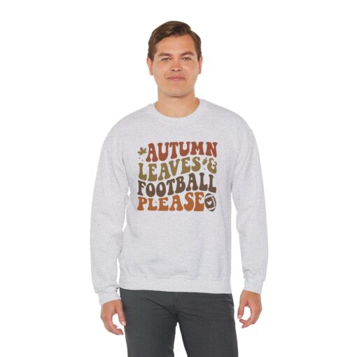 Fall Leaves & Football Sweatshirt - Image 17