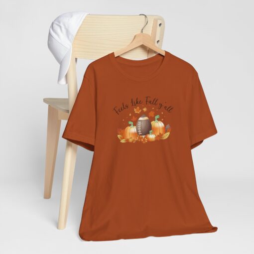 Feels Like Fall Y'all T-Shirt - Image 182