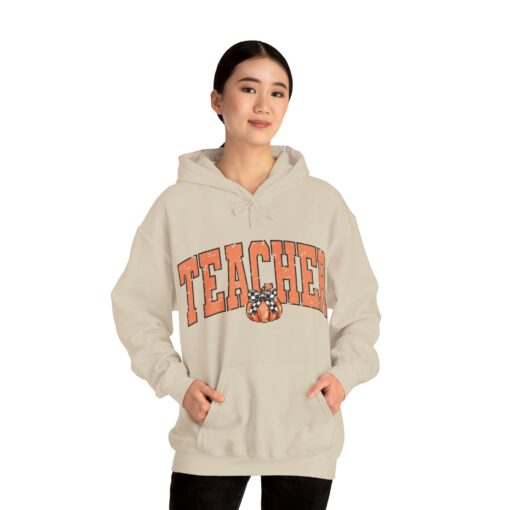 Varsity Teacher Hooded Sweatshirt - Image 45