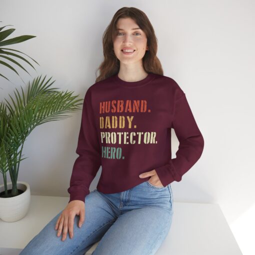 Husband Daddy Protector Sweatshirt - Image 33