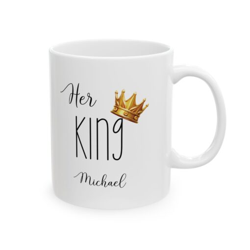 Her King Customized Mug - Image 3