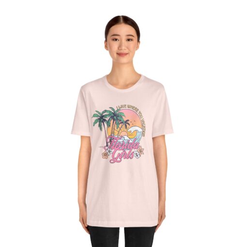 Florida Girls Palm Trees Graphic Tee - Image 40