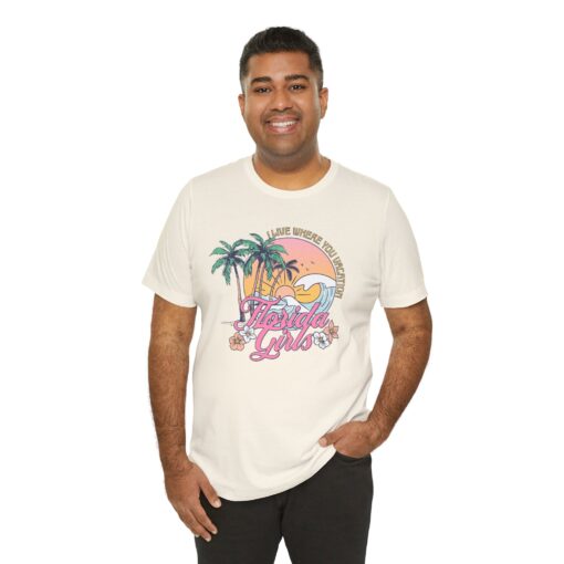 Florida Girls Palm Trees Graphic Tee - Image 103