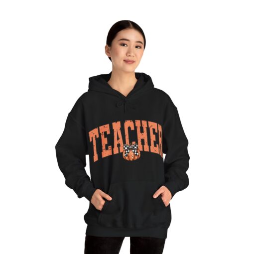 Varsity Teacher Hooded Sweatshirt - Image 6