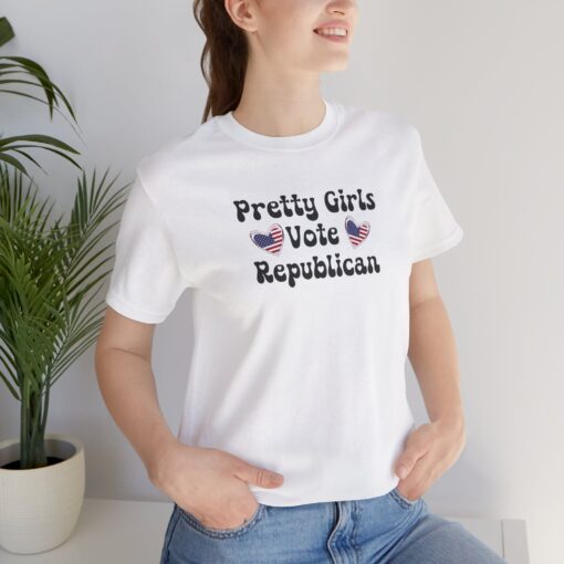 Pretty Girls Vote Republican Tee - Image 9