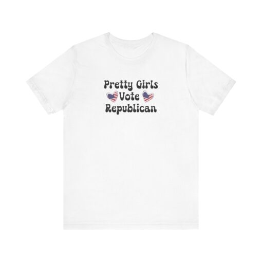 Pretty Girls Vote Republican Tee - Image 7