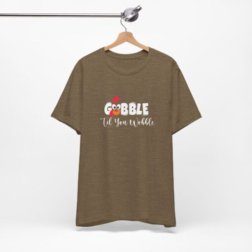 Gobble til You Wobble Thanksgiving Tee - Image 268