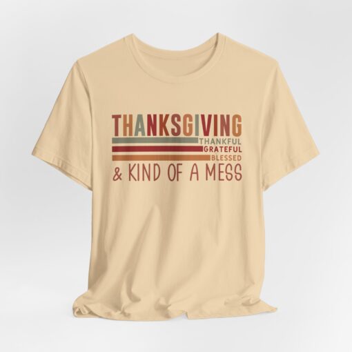 Thanksgiving & Kind of a Mess Tee - Image 180