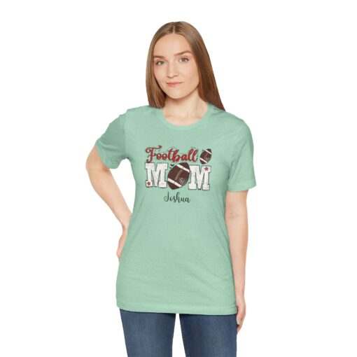 Custom football Mom t shirt - Image 303