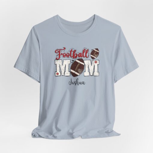 Custom football Mom t shirt - Image 325