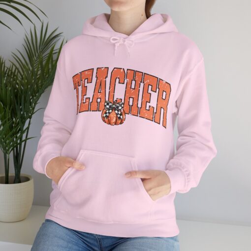 Varsity Teacher Hooded Sweatshirt - Image 65