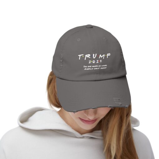 Trump "Friends" 2024 Distressed hat - Image 36