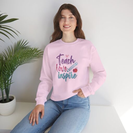 Teach, Love, Inspire Sweatshirt - Image 44