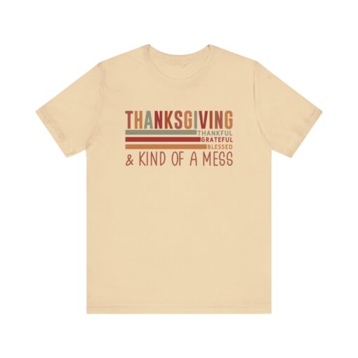 Thanksgiving & Kind of a Mess Tee - Image 175