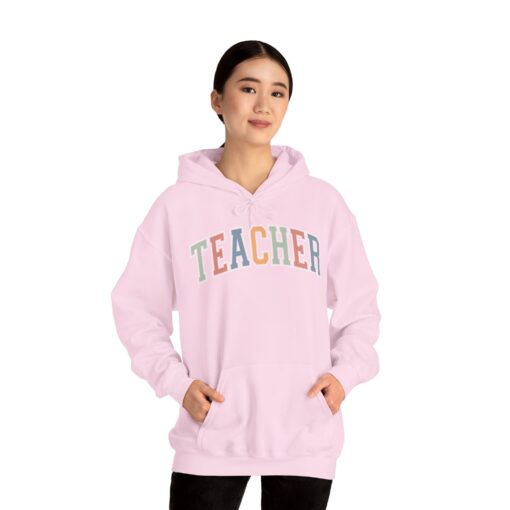 Varsity Teacher Hooded Sweatshirt - Image 58