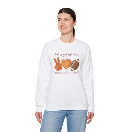 Peace Fall & Football Sweatshirt - Image 19