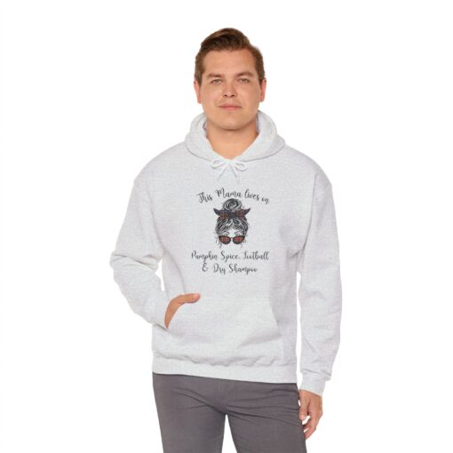 Football Mama Hooded Sweatshirt - Image 35