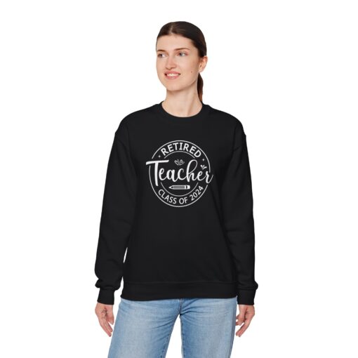 Retiring Teacher 2024 Sweatshirt - Image 8