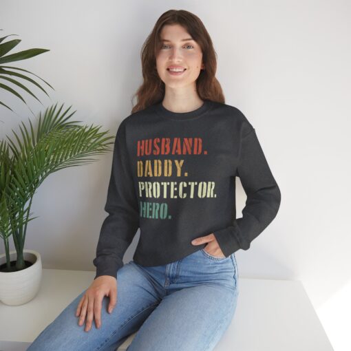 Husband Daddy Protector Sweatshirt - Image 77