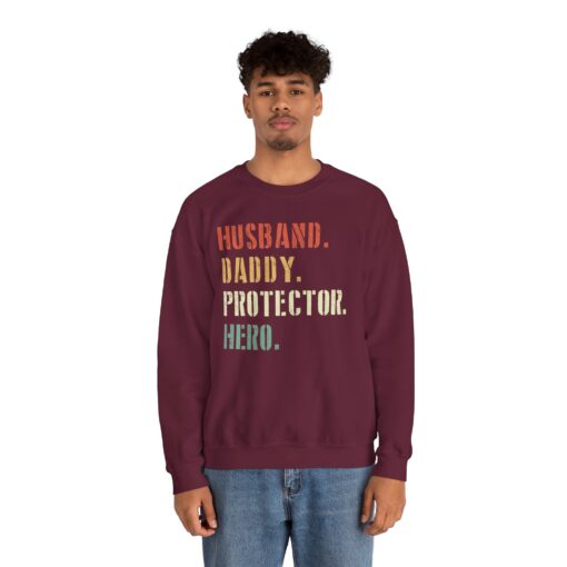 Husband Daddy Protector Sweatshirt - Image 27