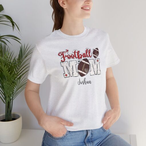 Custom football Mom t shirt - Image 82