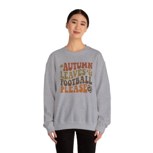 Fall Leaves & Football Sweatshirt - Image 37