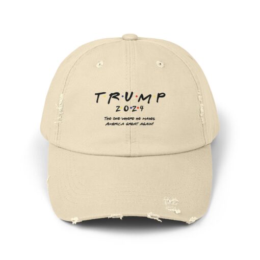 Trump "Friends" 2024 Distressed hat - Image 17