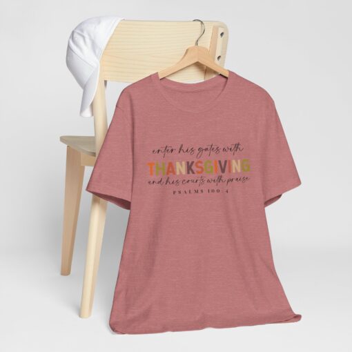 Thanksgiving Inspirational Tee - Image 8