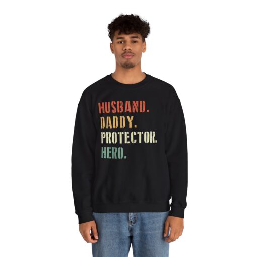 Husband Daddy Protector Sweatshirt - Image 16