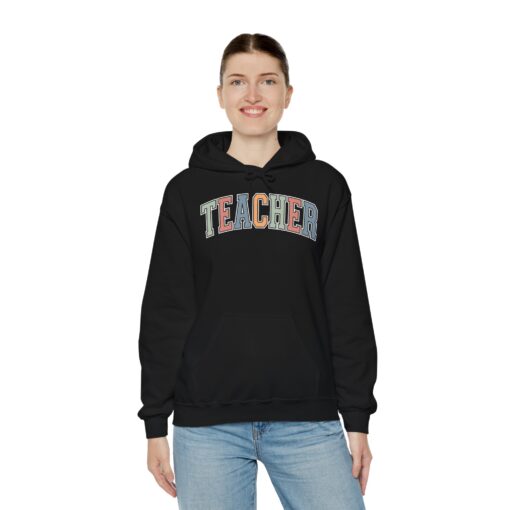 Varsity Teacher Hooded Sweatshirt - Image 47