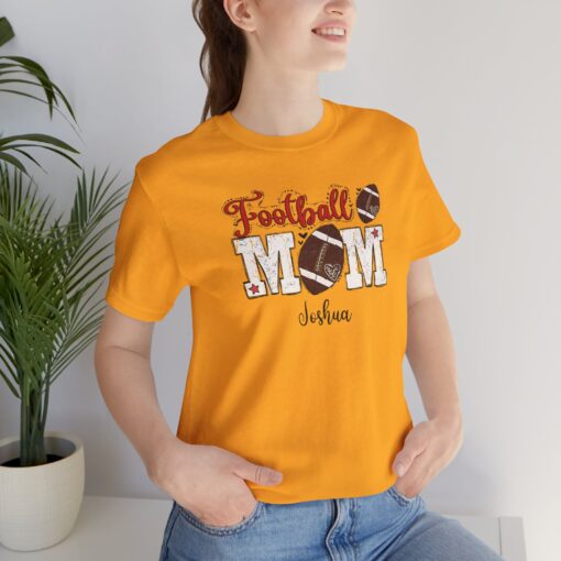 Custom football Mom t shirt - Image 198