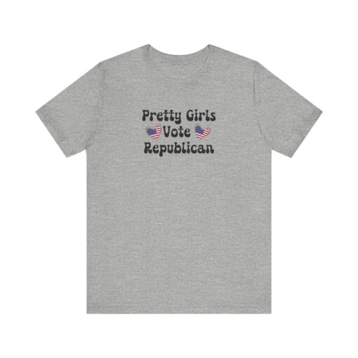 Pretty Girls Vote Republican Tee - Image 47