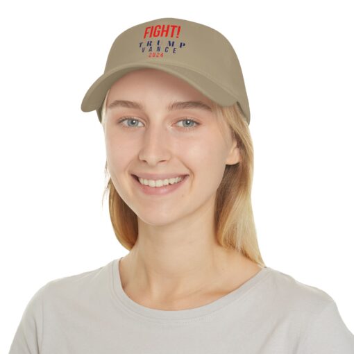 FIGHT Trump Vance Low Profile Hat - Image 4