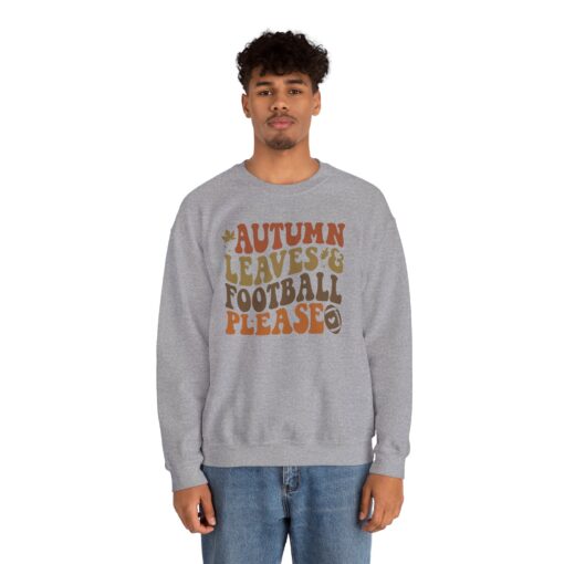 Fall Leaves & Football Sweatshirt - Image 38