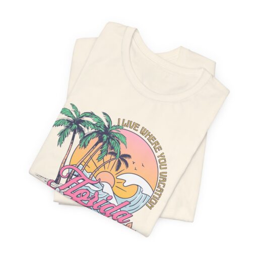 Florida Girls Palm Trees Graphic Tee - Image 92