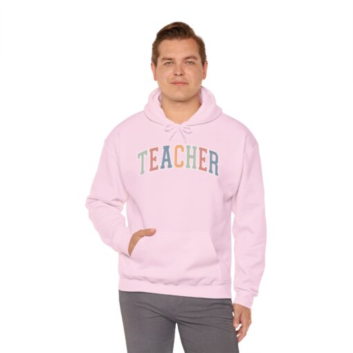 Varsity Teacher Hooded Sweatshirt - Image 61