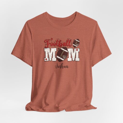 Custom football Mom t shirt - Image 93