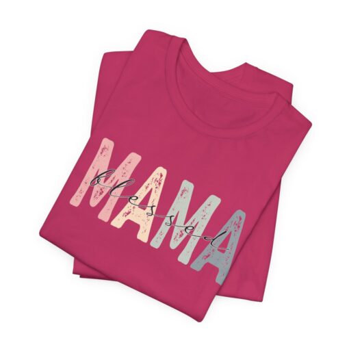 Blessed Mama tee shirt - Image 44