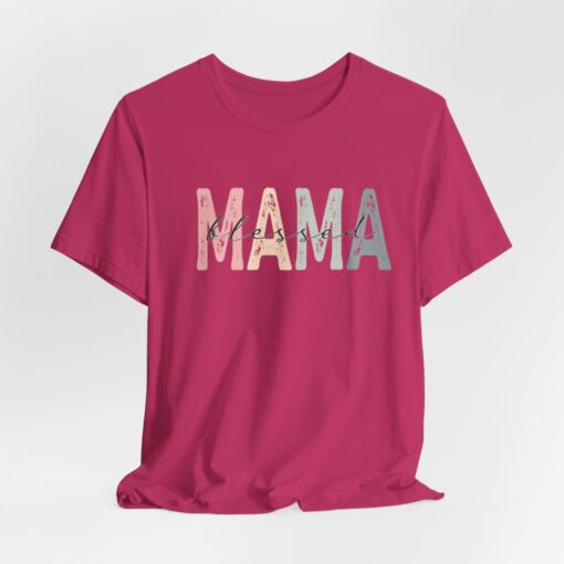 Blessed Mama tee shirt - Image 45