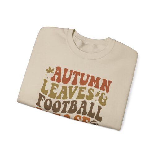 Fall Leaves & Football Sweatshirt - Image 25