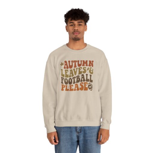 Fall Leaves & Football Sweatshirt - Image 27