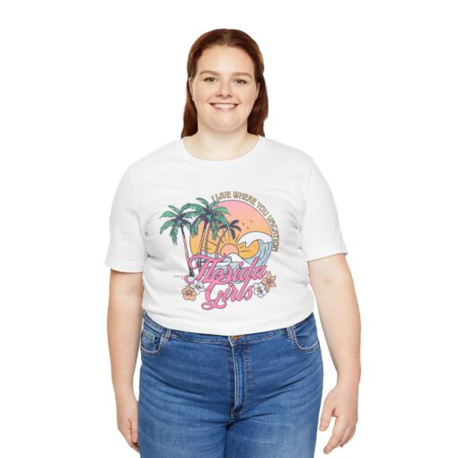 Florida Girls Palm Trees Graphic Tee - Image 15