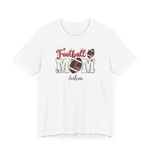 Custom football Mom t shirt - Image 32