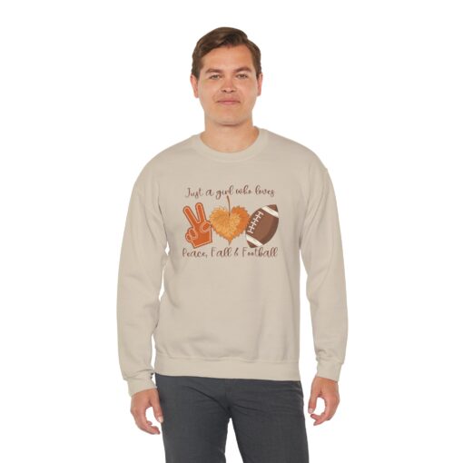 Peace Fall & Football Sweatshirt - Image 39