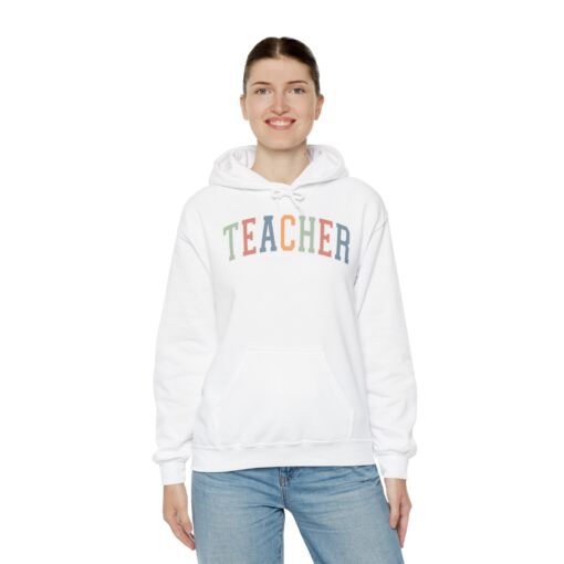 Varsity Teacher Hooded Sweatshirt - Image 21