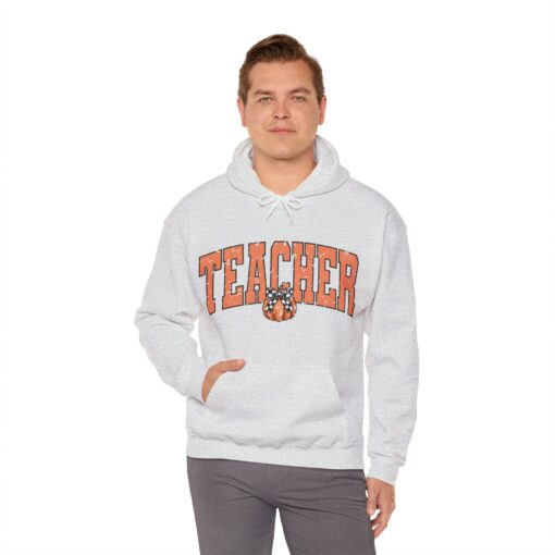 Varsity Teacher Hooded Sweatshirt - Image 35